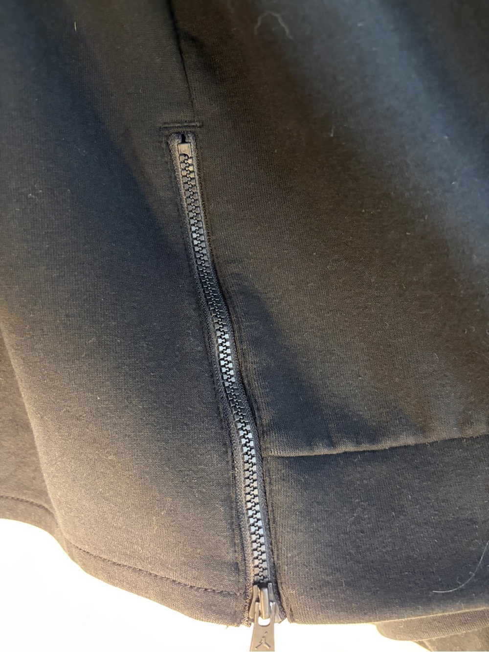 Nike Jordan x Nina Chanel Abney Women’s Black & Red Flight Pullover Funnel Neck - Picture 6 of 9